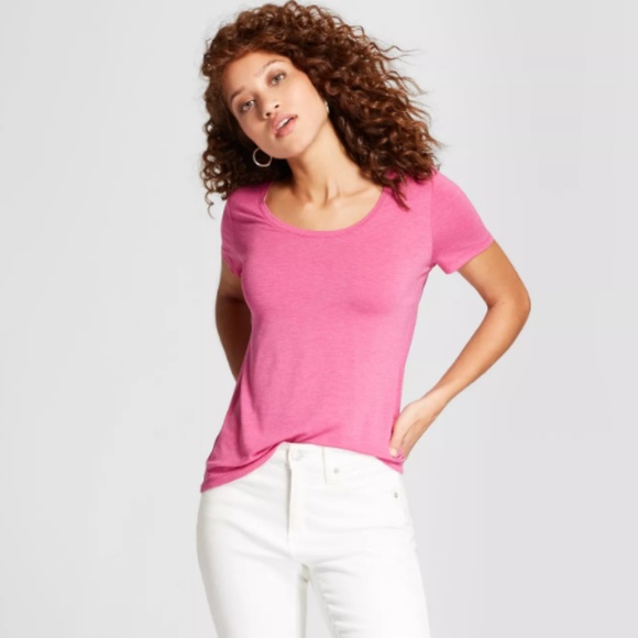 2 Pack!!  Scoop T-Shirts - Green & Pink  #74-123 - Picture 4 of 6